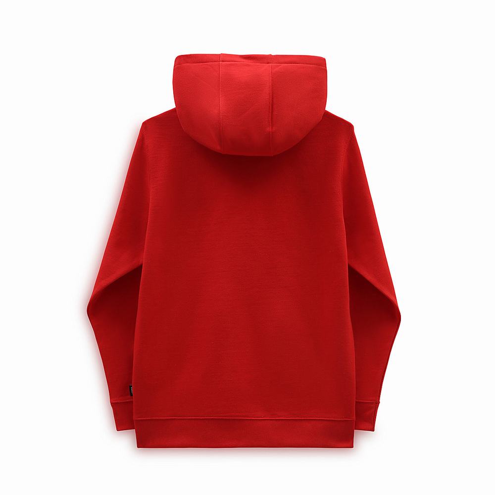 Sudadera Con Capucha Vans Classic (8-14 years) Niños Rojas | EUF698174