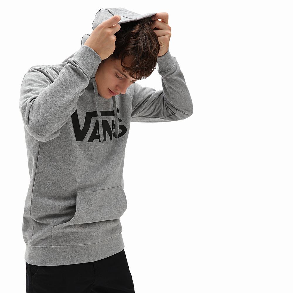 Sudadera Con Capucha Vans Classic Hombre Gris | SIV528407