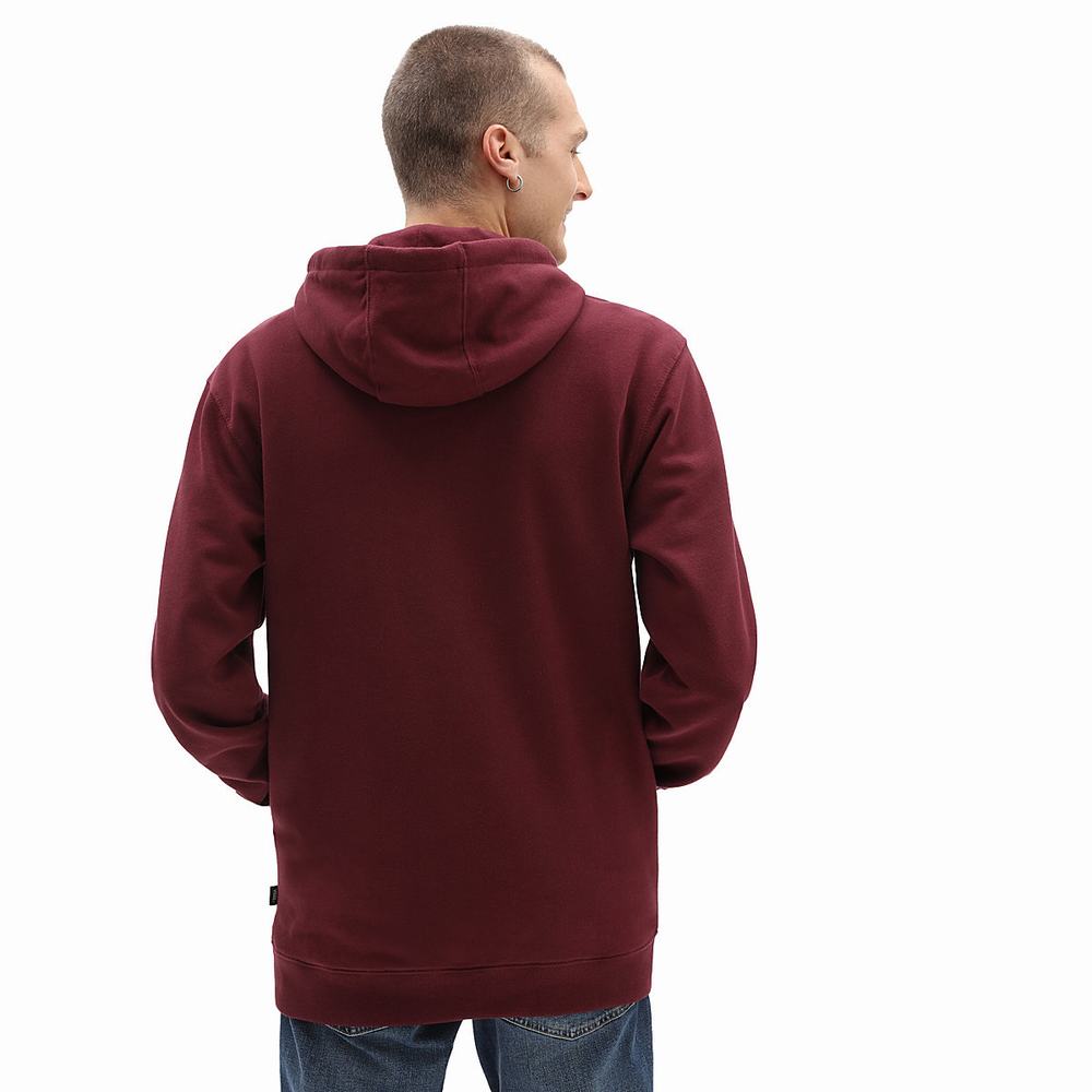 Sudadera Con Capucha Vans Classic Hombre Rojas | SKH268739