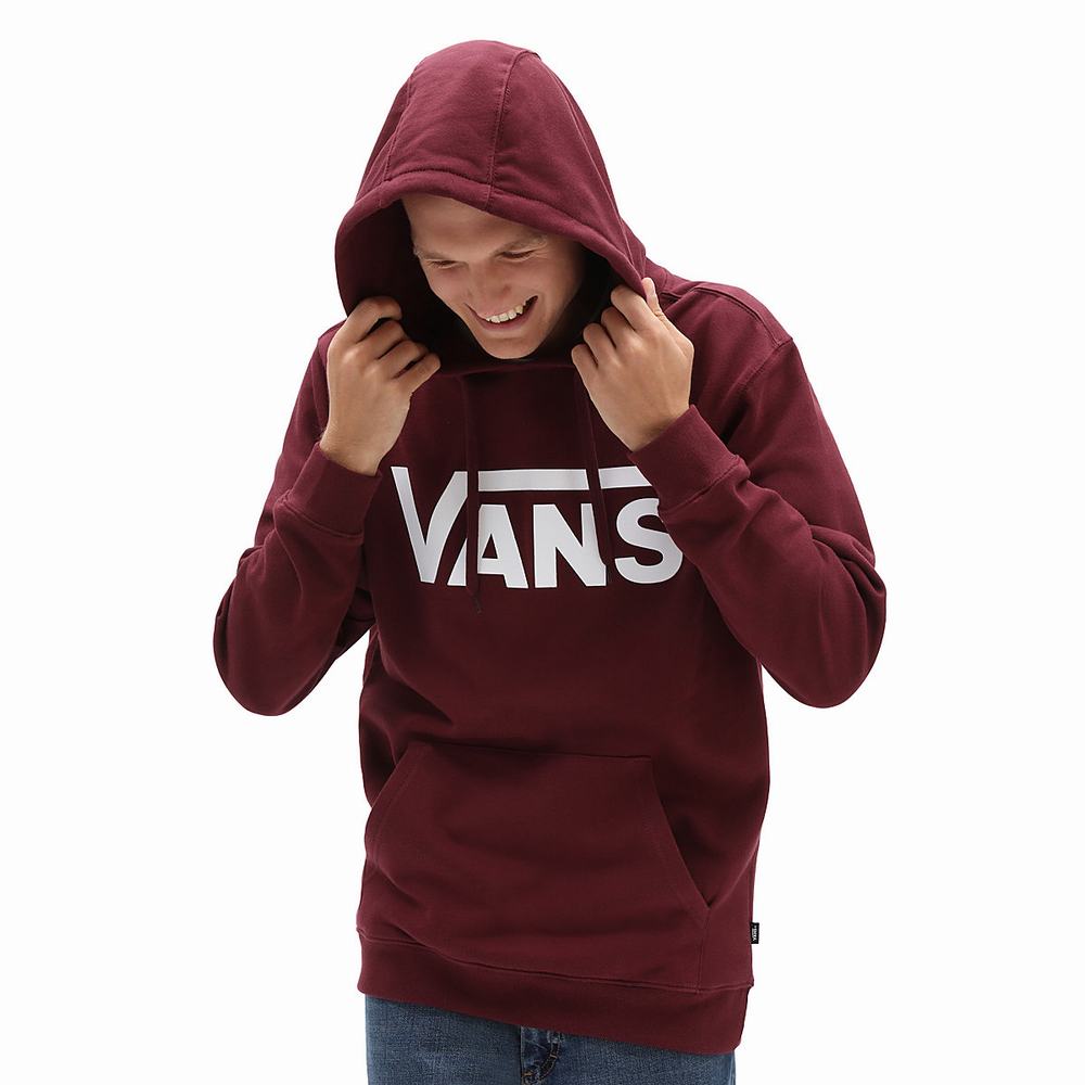 Sudadera Con Capucha Vans Classic Hombre Rojas | SKH268739