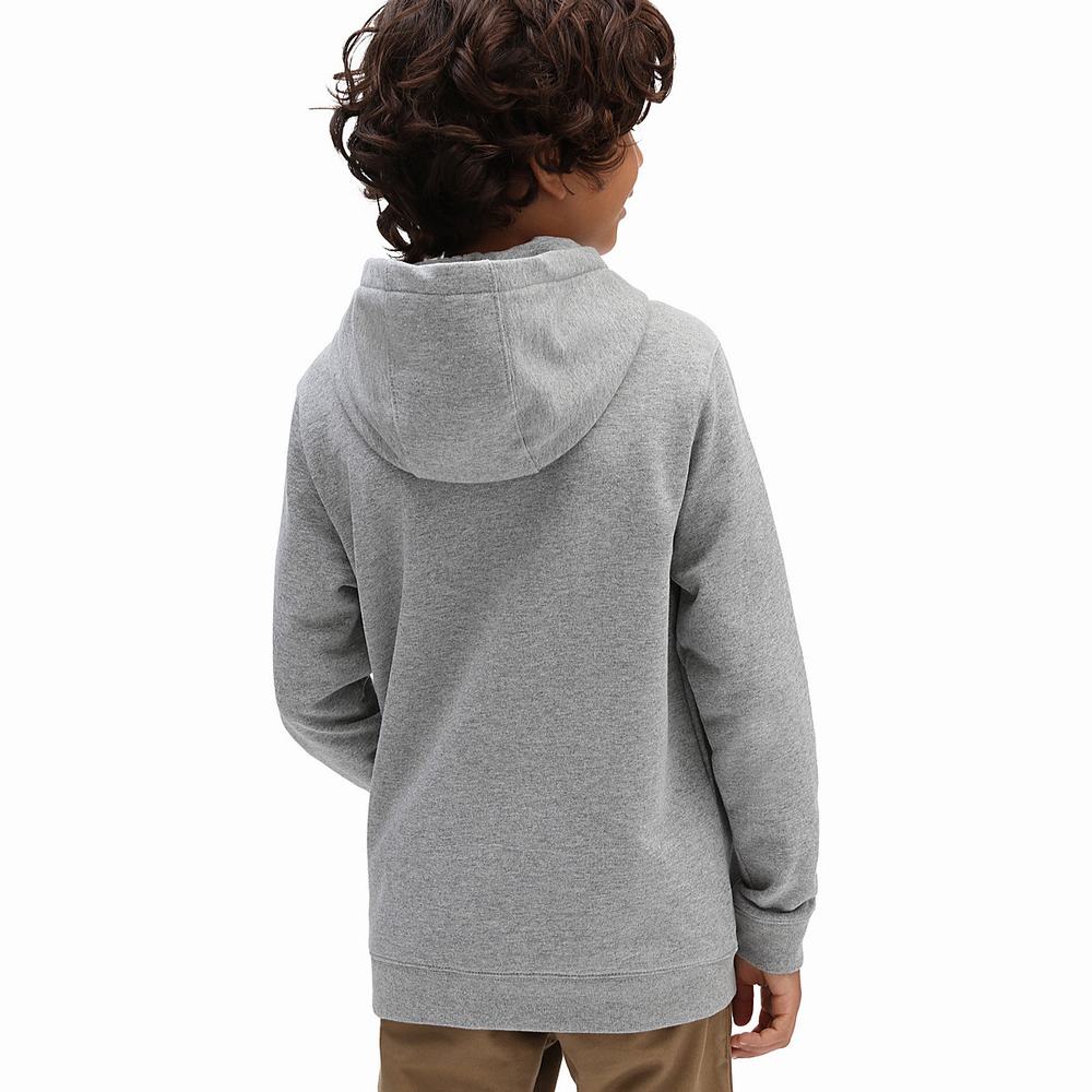 Sudadera Con Capucha Vans Classic Zip II (8-14+ years) Niños Gris | SJG651794