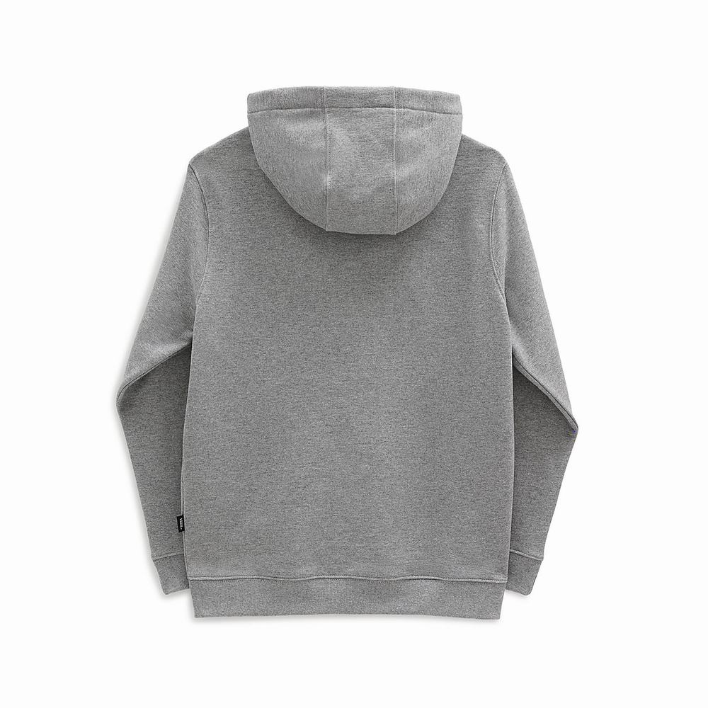 Sudadera Con Capucha Vans Classic Zip II (8-14+ years) Niños Gris | SJG651794