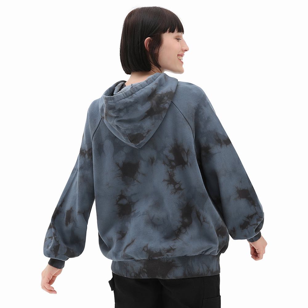 Sudadera Con Capucha Vans Cosmic Wash Mujer Azules | PRN718096