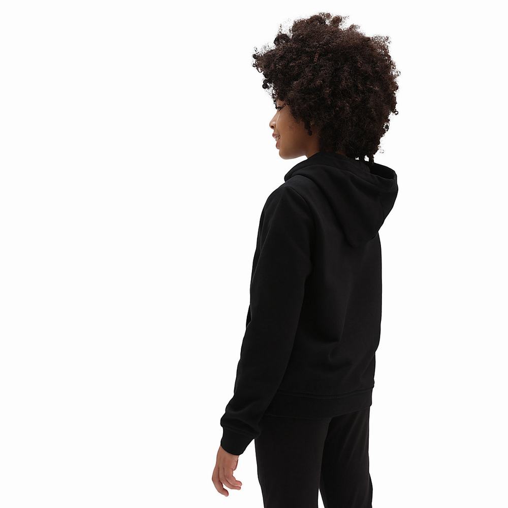 Sudadera Con Capucha Vans Flying V (8-14 years) Niños Negras | IQV190758