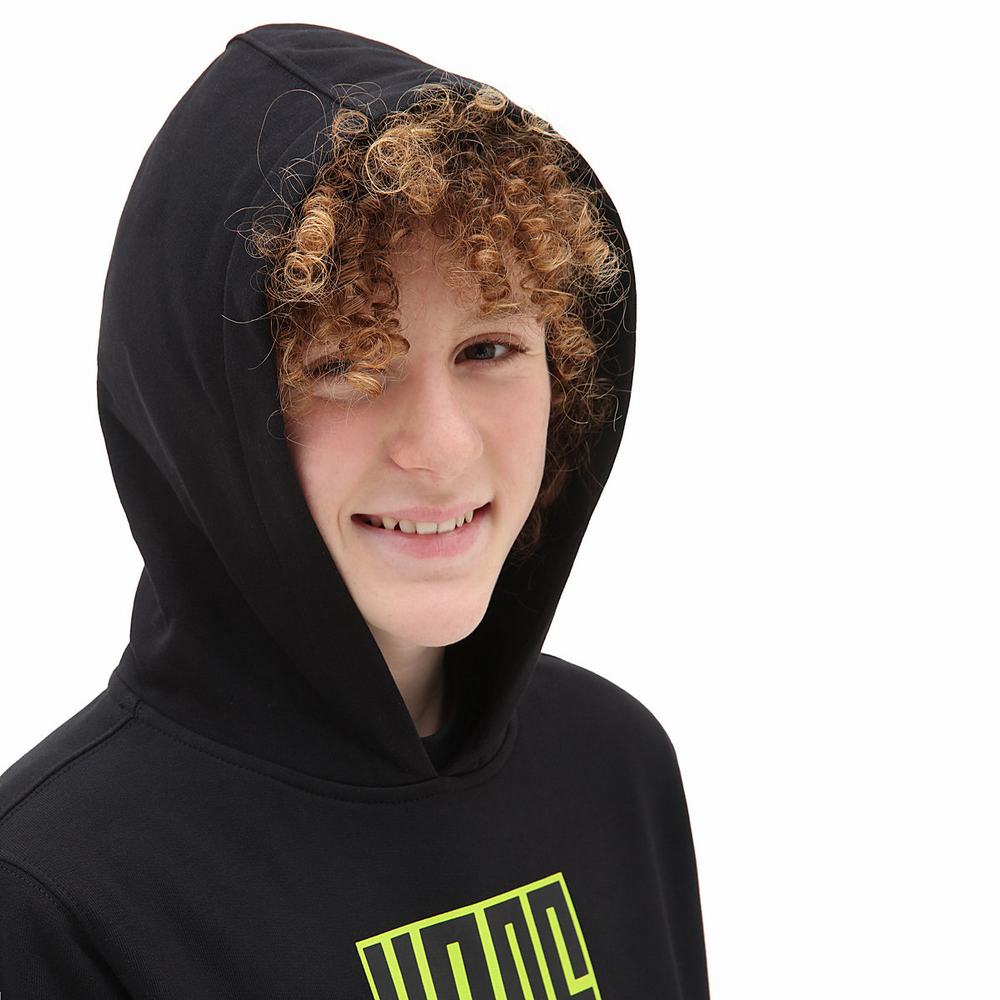 Sudadera Con Capucha Vans Maze (8-14 years) Niños Negras | MAC654971