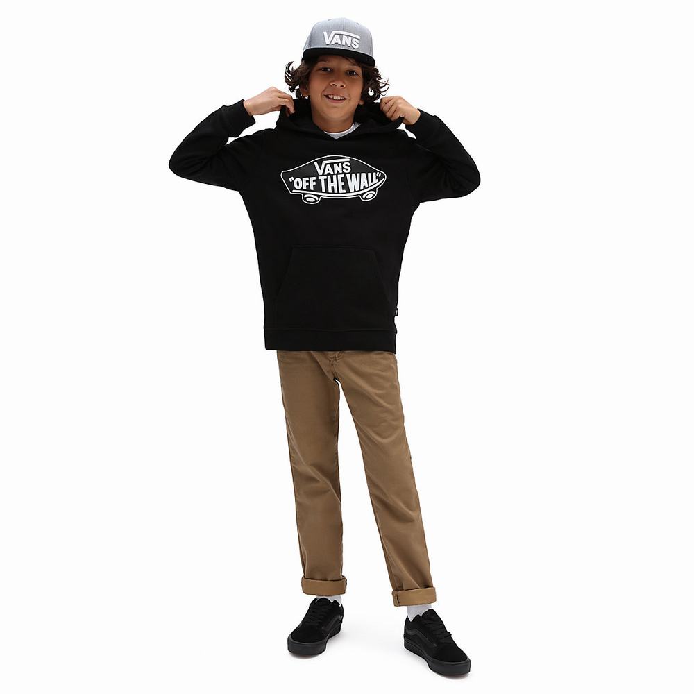 Sudadera Con Capucha Vans OTW (8-14+ years) Niños Negras | QVW321459