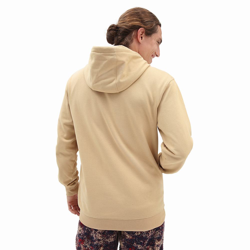 Sudadera Con Capucha Vans Outdoor Club Hombre Beige | SVX859470