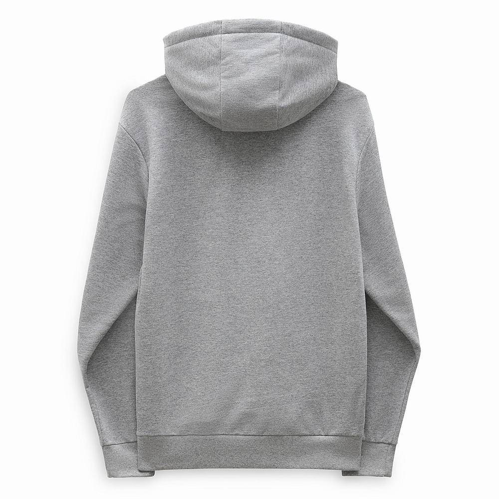 Sudadera Con Capucha Vans Relaxed Fit Hombre Gris | TXI824136