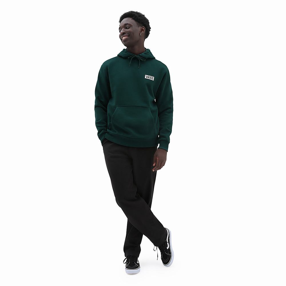 Sudadera Con Capucha Vans Relaxed Fit Hombre Verde | WEV239507