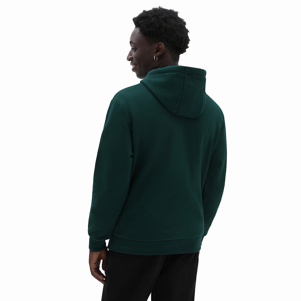 Sudadera Con Capucha Vans Relaxed Fit Hombre Verde | WEV239507