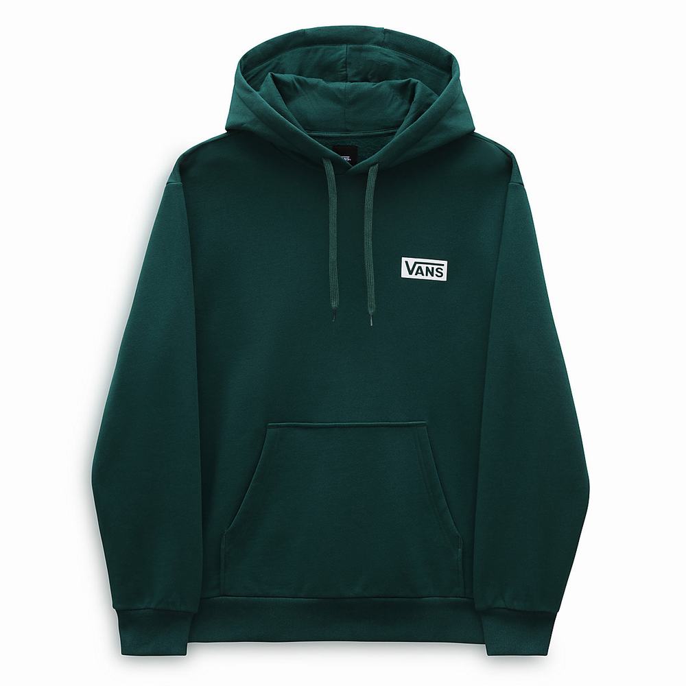 Sudadera Con Capucha Vans Relaxed Fit Hombre Verde | WEV239507