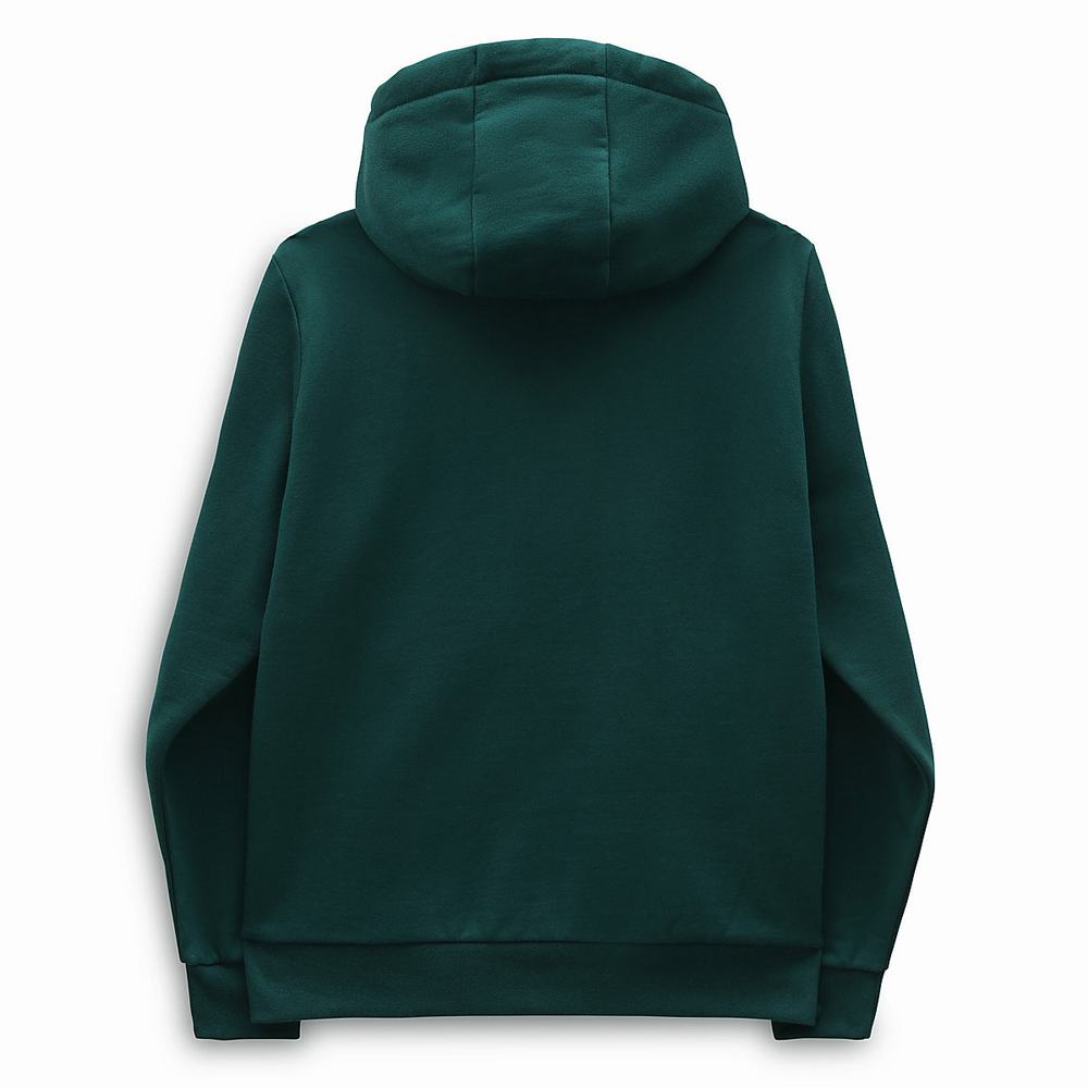 Sudadera Con Capucha Vans Relaxed Fit Hombre Verde | WEV239507