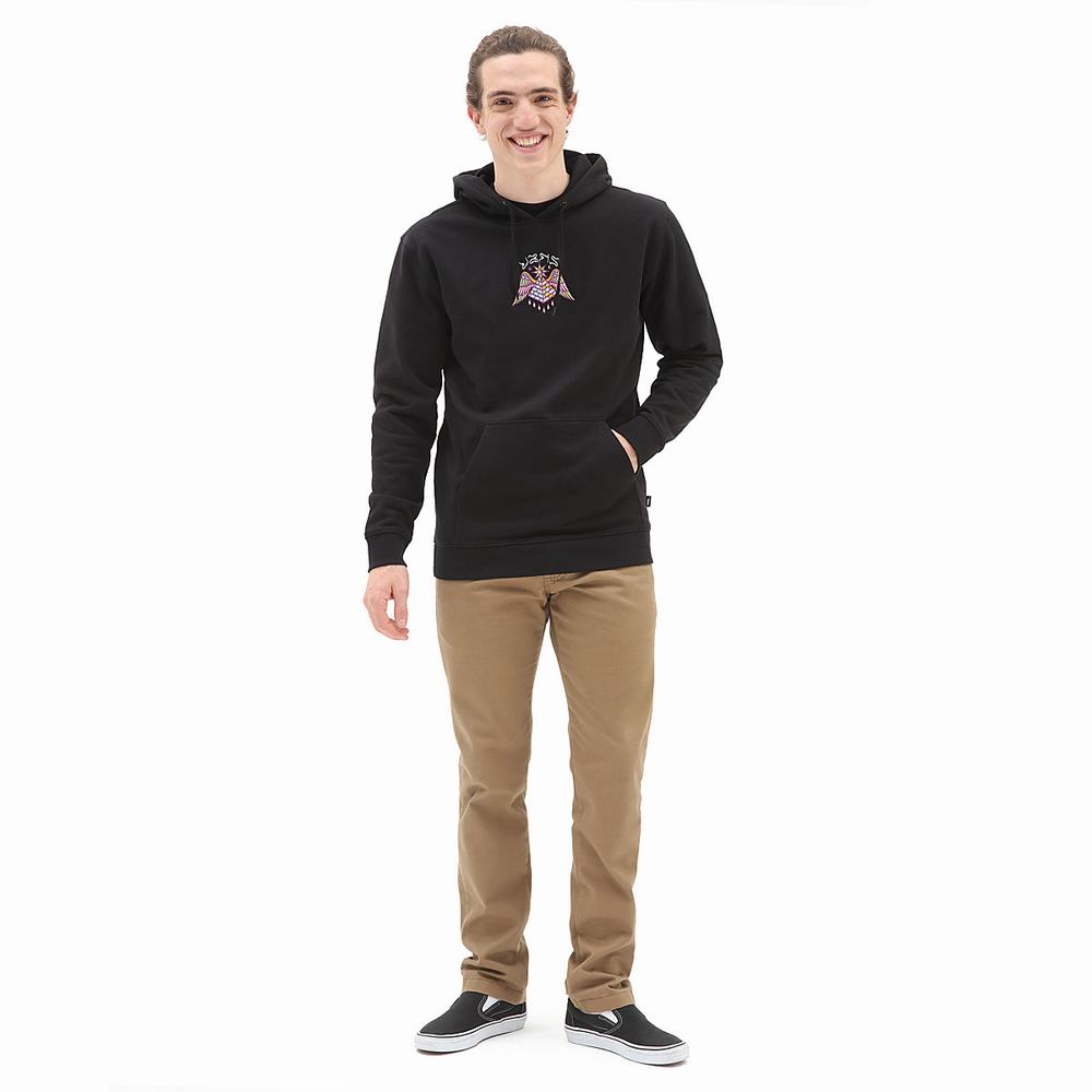 Sudadera Con Capucha Vans Rise Up Hombre Negras | HDE192670