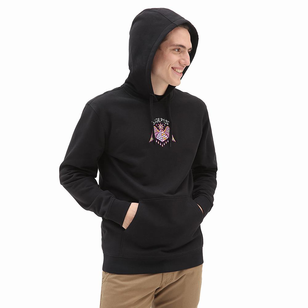 Sudadera Con Capucha Vans Rise Up Hombre Negras | HDE192670