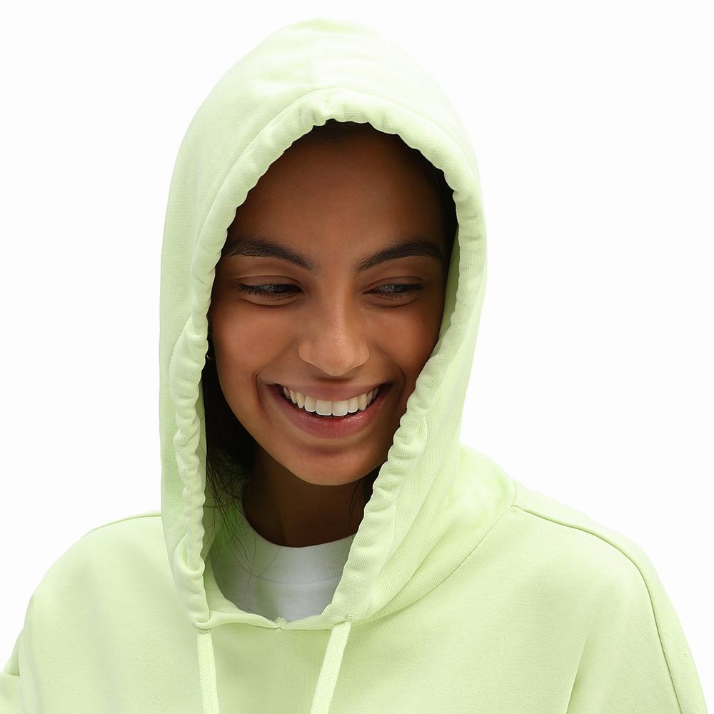 Sudadera Con Capucha Vans Side By Side Mujer Verde | AZJ415908