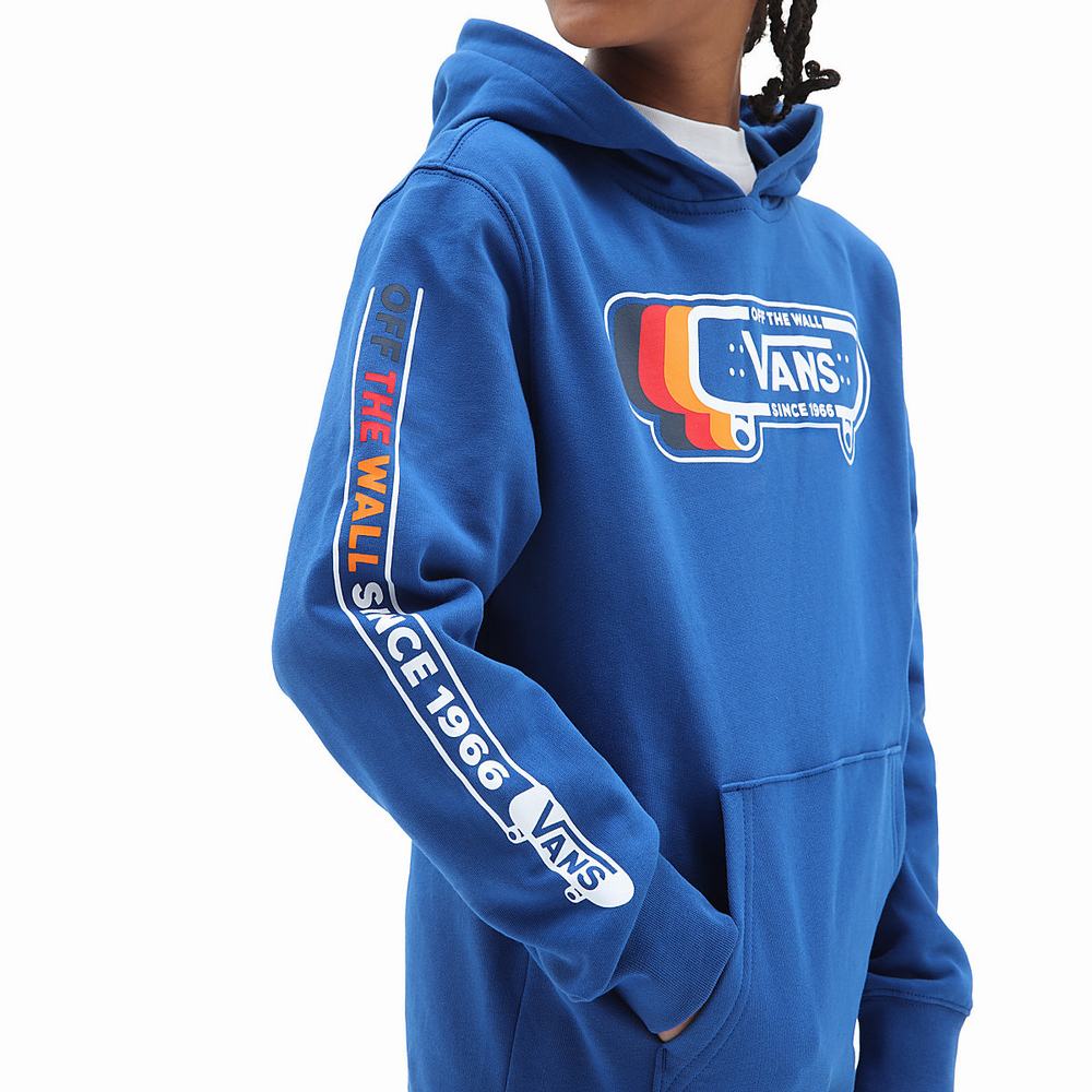 Sudadera Con Capucha Vans Sk8 Since 1966 (8-14 years) Niños Azules | WUY267430