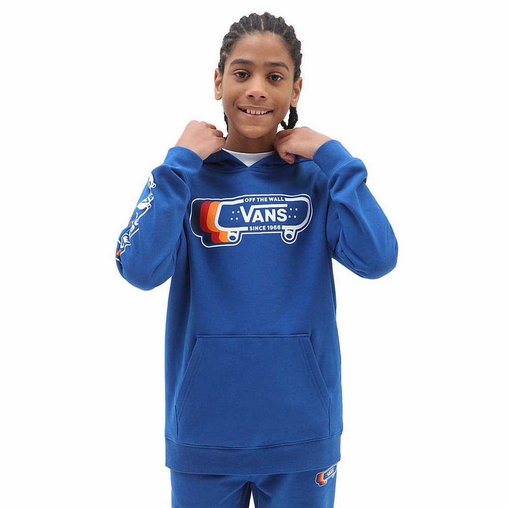 Sudadera Con Capucha Vans Sk8 Since 1966 (8-14 years) Niños Azules | WUY267430