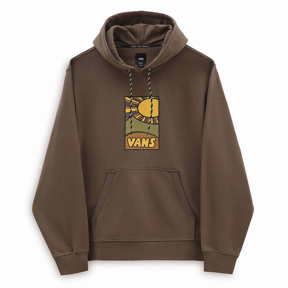 Sudadera Con Capucha Vans Skate Classics Hombre Marrones | SPM792180