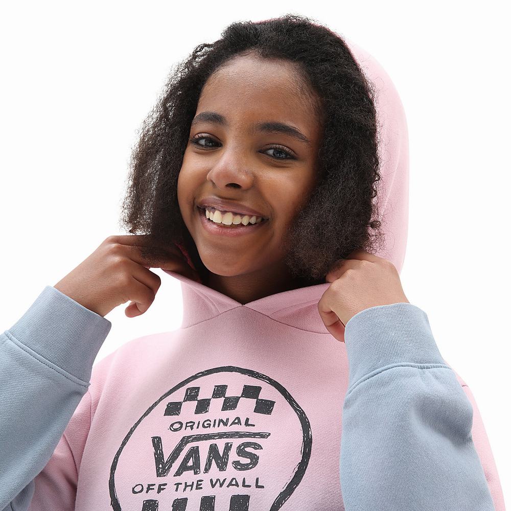 Sudadera Con Capucha Vans Sunset Wash (8-14 years) Niños Rosas | FOP265397