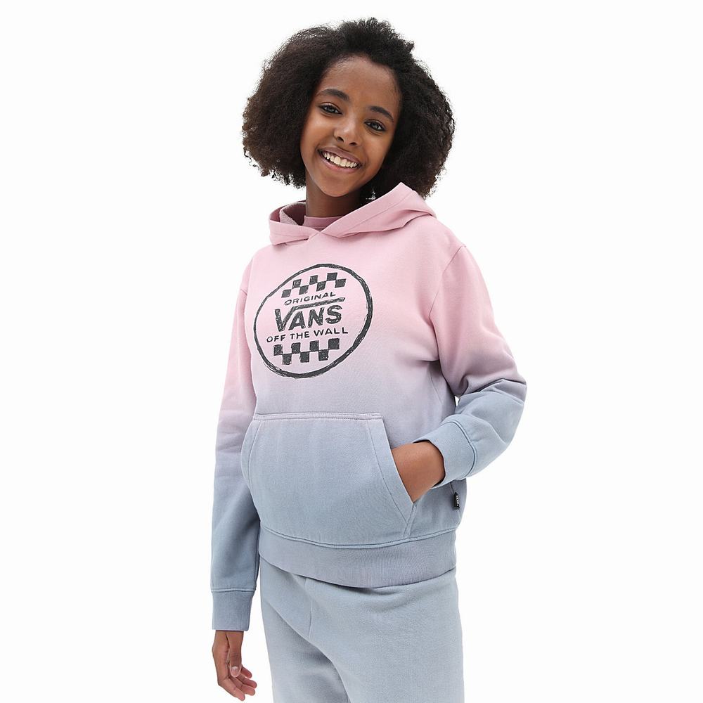 Sudadera Con Capucha Vans Sunset Wash (8-14 years) Niños Rosas | FOP265397