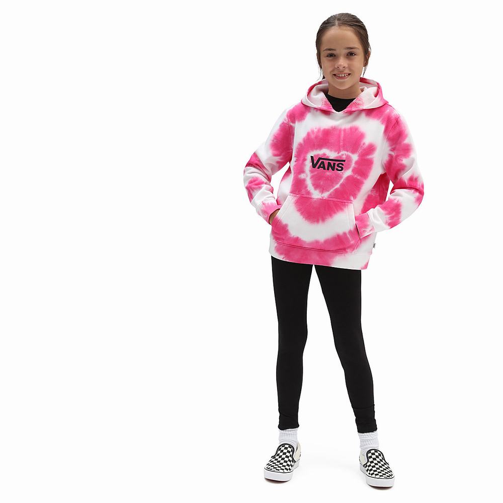 Sudadera Con Capucha Vans Tie Dye Heart (8-14 years) Niños Rosas | YJM234908