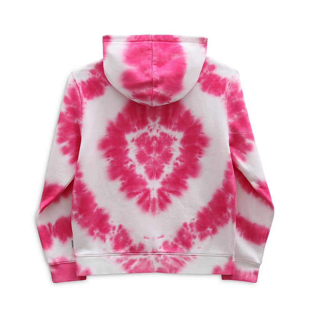 Sudadera Con Capucha Vans Tie Dye Heart (8-14 years) Niños Rosas | YJM234908