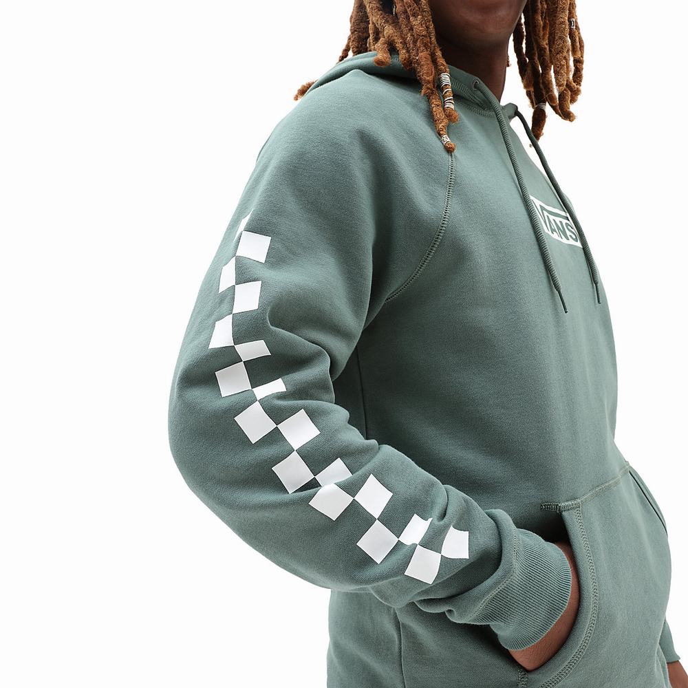 Sudadera Con Capucha Vans Versa Standard Hombre Verde | BXP520137