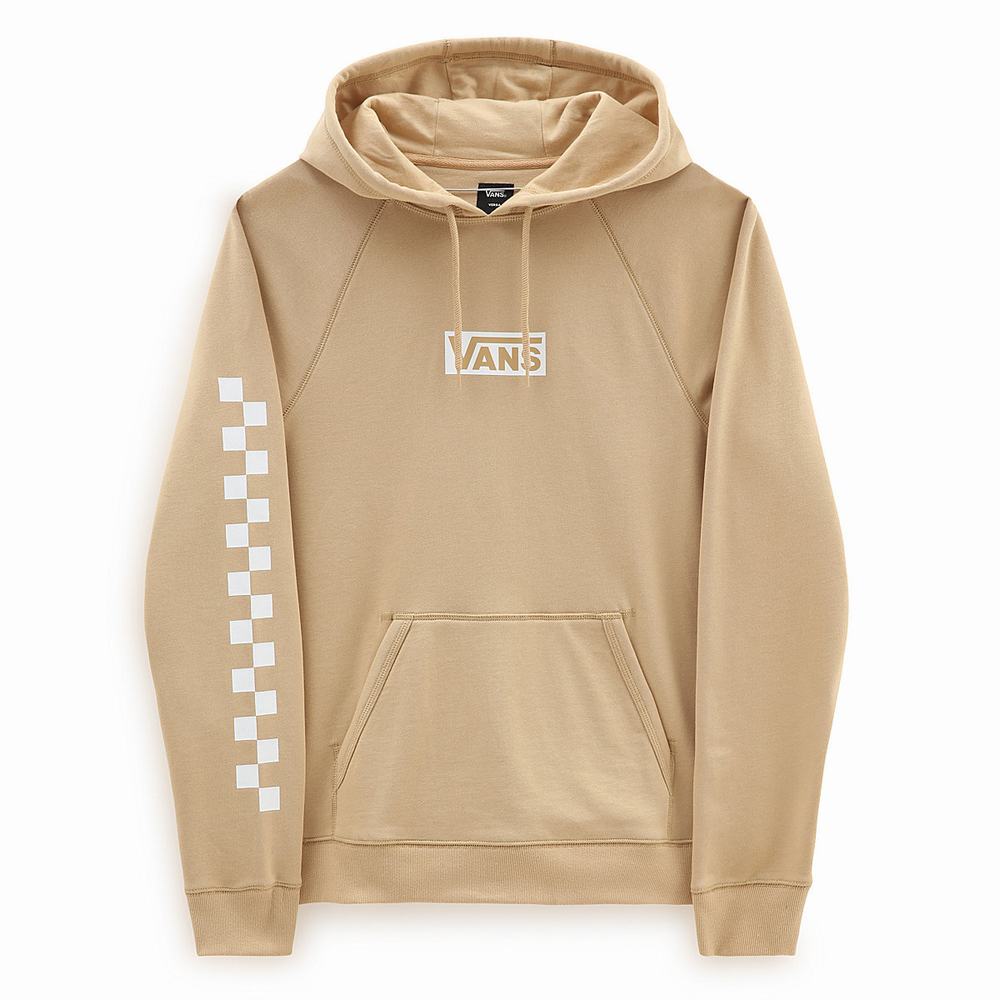 Sudadera Con Capucha Vans Versa Standard Hombre Beige | HQX481250