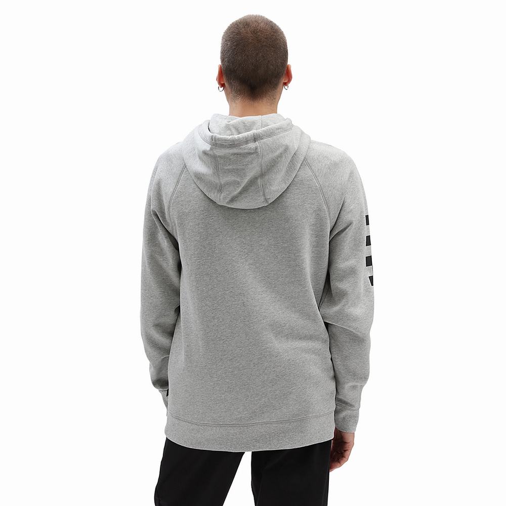 Sudadera Con Capucha Vans Versa Standard Hombre Gris | KDT045261