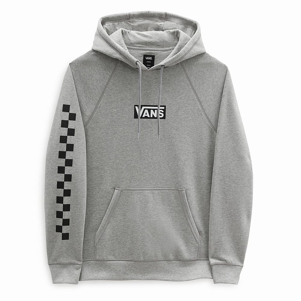 Sudadera Con Capucha Vans Versa Standard Hombre Gris | KDT045261