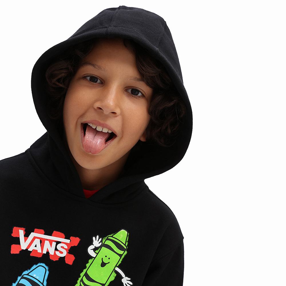 Sudadera Con Capucha Vans X Crayola (8-14 years) Niños Negras | RFW571694