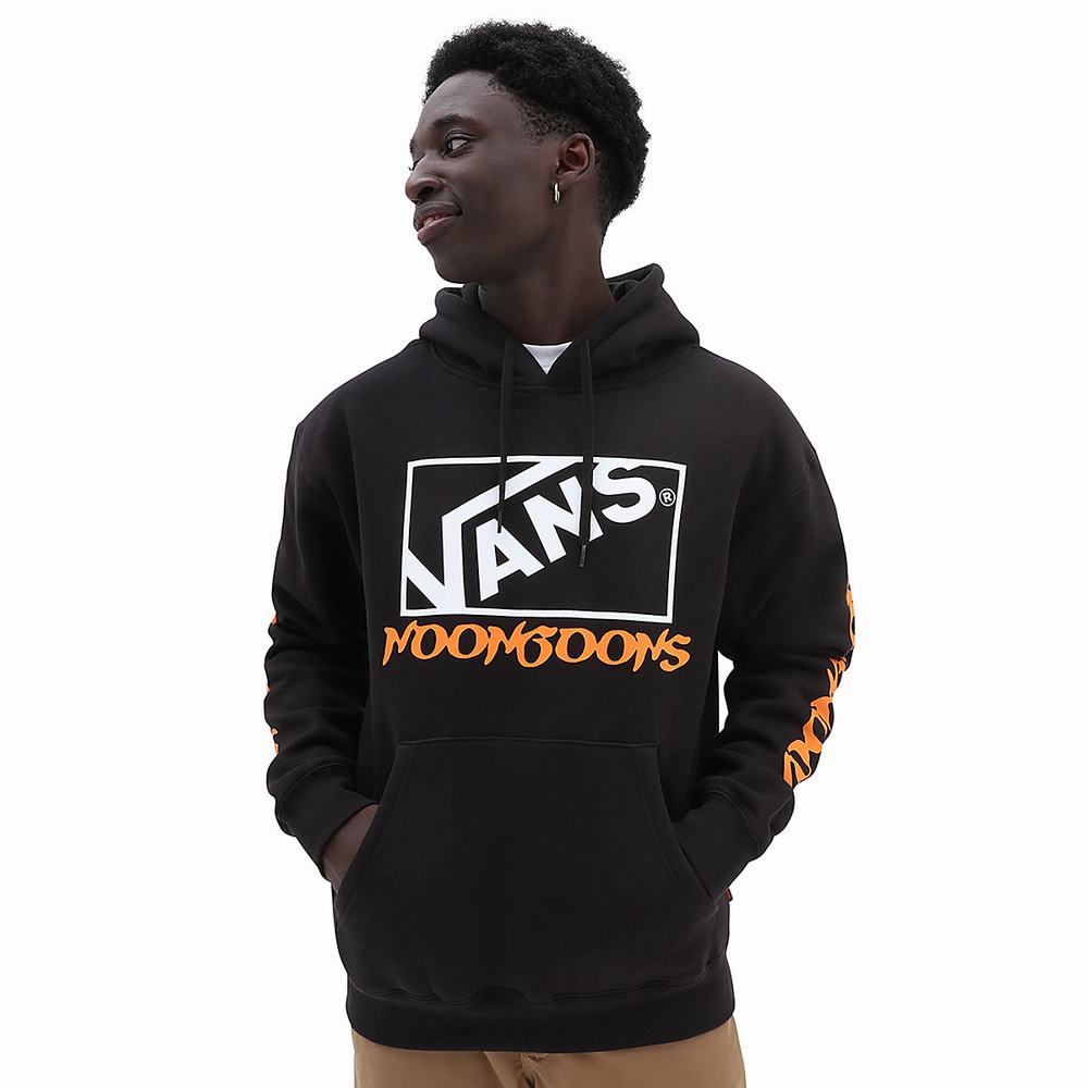 Sudadera Con Capucha Vans x Noon Goons Volume Logo Hombre Negras | OZA429560