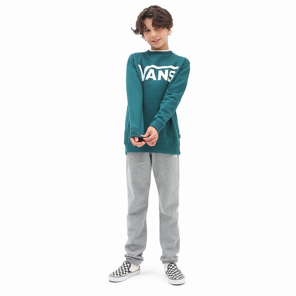 Sudaderas Vans Classic Crew (8-14 years) Niños Azules | UJK107826