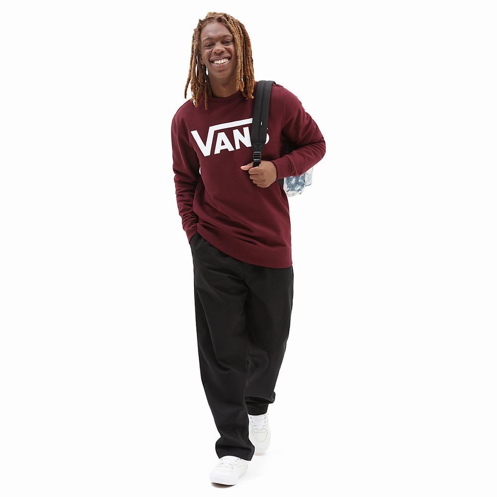 Sudaderas Vans Classic Crew II Hombre Rojas | NQI746852