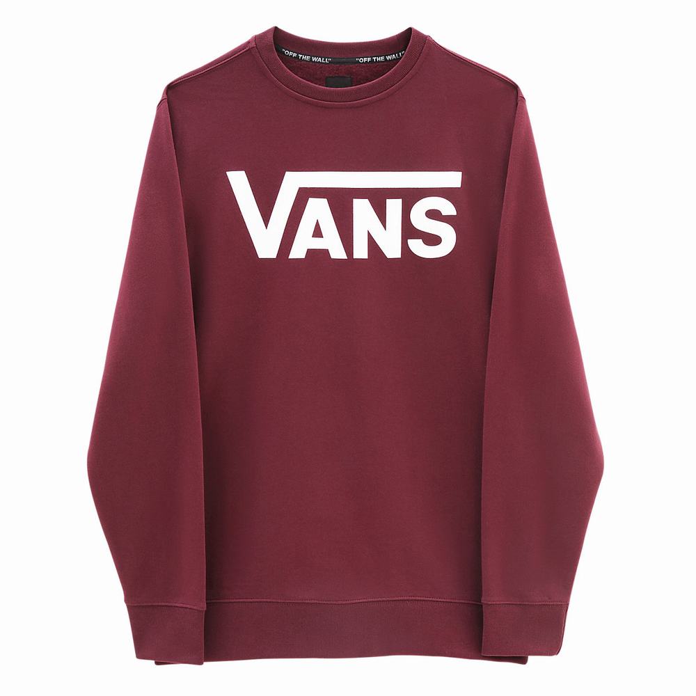 Sudaderas Vans Classic Crew II Hombre Rojas | NQI746852