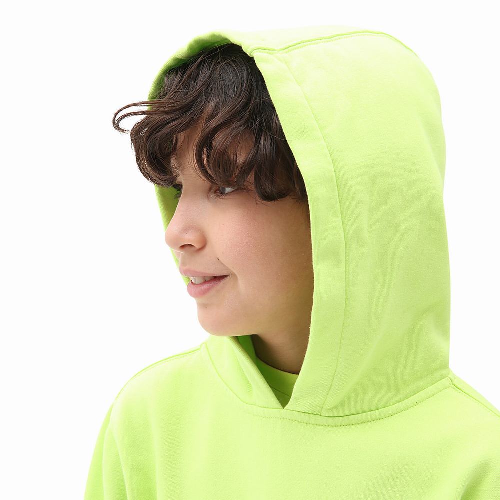 Sudaderas Vans Dip Dye Niños Verde/Amarillo | HLQ541908