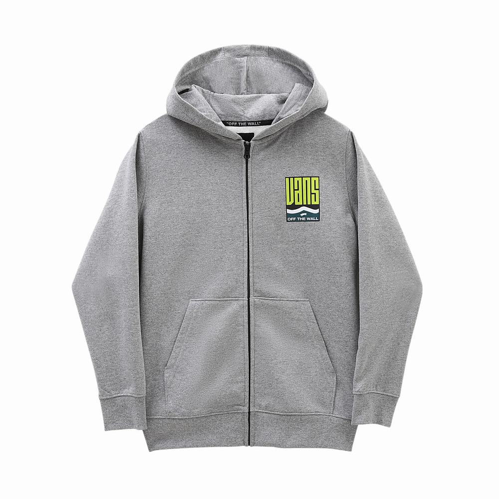 Sudaderas Vans Maze (8-14 years) Niños Gris | OLZ043598