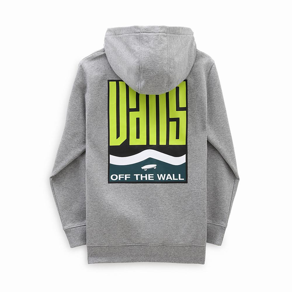 Sudaderas Vans Maze (8-14 years) Niños Gris | OLZ043598