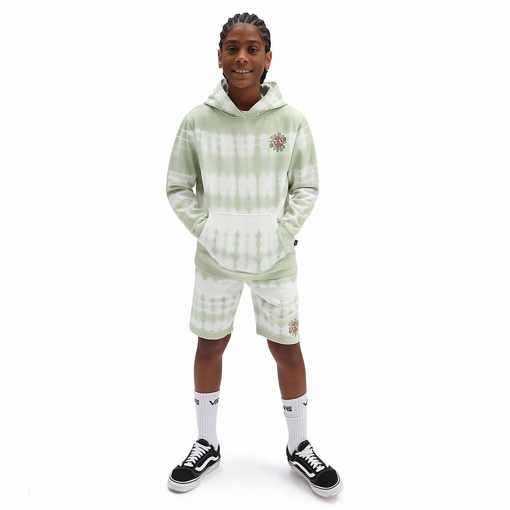 Sudaderas Vans PEACE OF MIND TIE DYE PO CELADON GREEN-TIE DYE Niños Verde | LJD518943