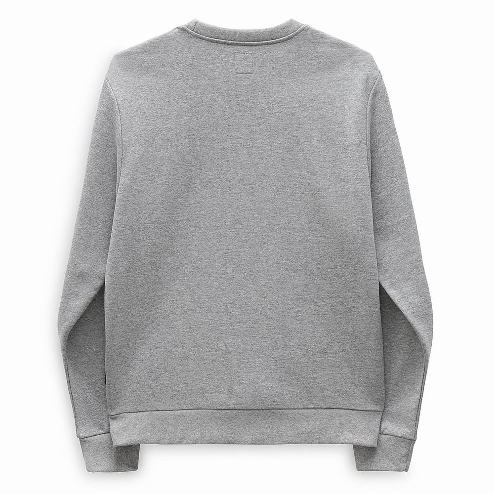 Sudaderas Vans Relaxed Fit Crew Hombre Gris | NMG374120