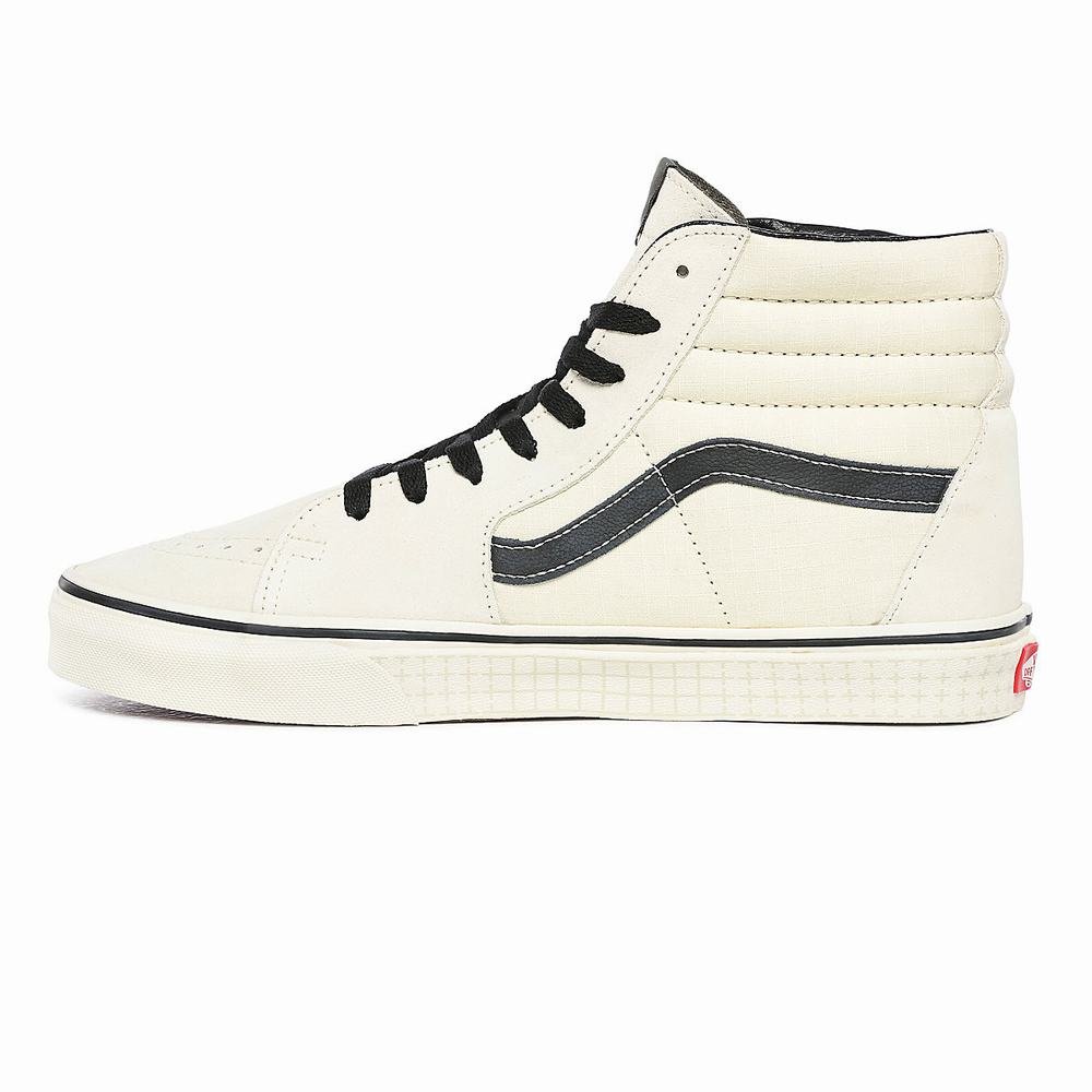 Tenis Botas Vans 66 Supply Sk8-Hi Hombre Blancas | JHP856920