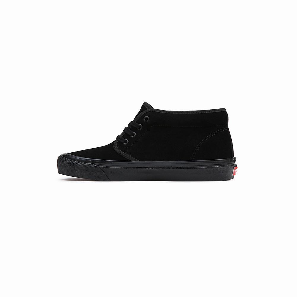 Tenis Botas Vans Anaheim Factory Chukka 49 DX Mujer Negras | MFA021794