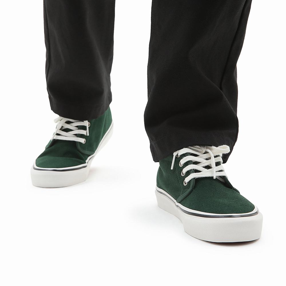 Tenis Botas Vans Anaheim Factory Chukka 49 DX Hombre Verde | WVY870659