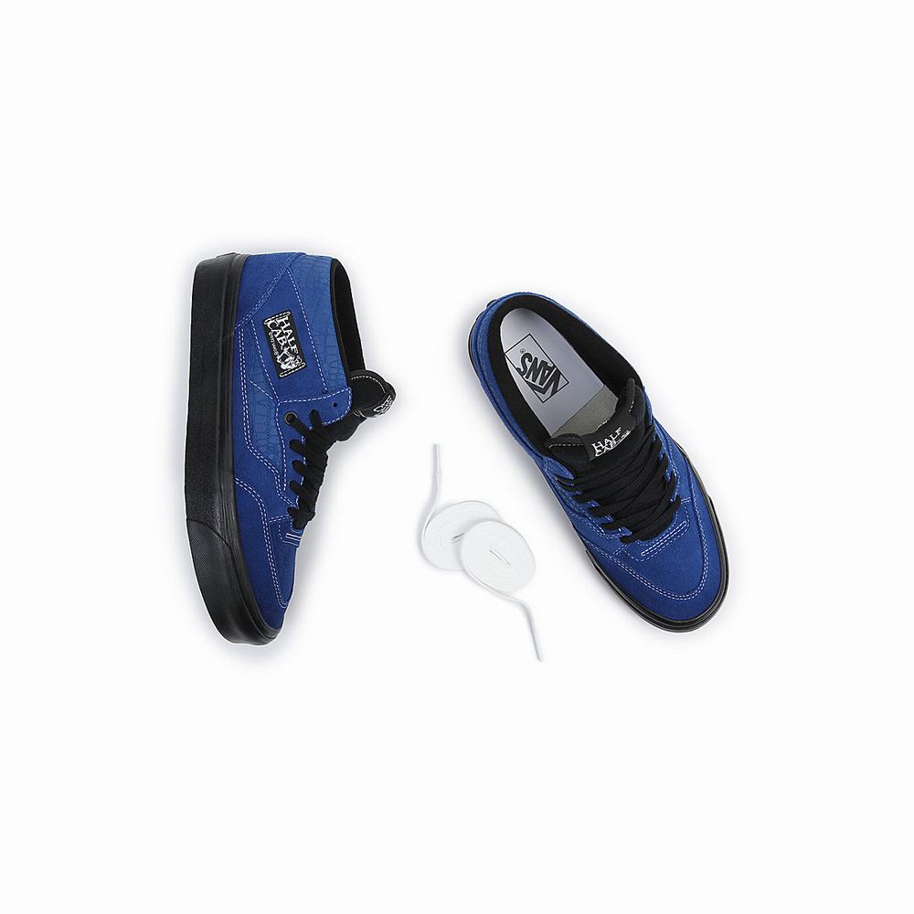 Tenis Botas Vans Anaheim Factory Half Cab 33 DX Hombre Azules | HCI471038