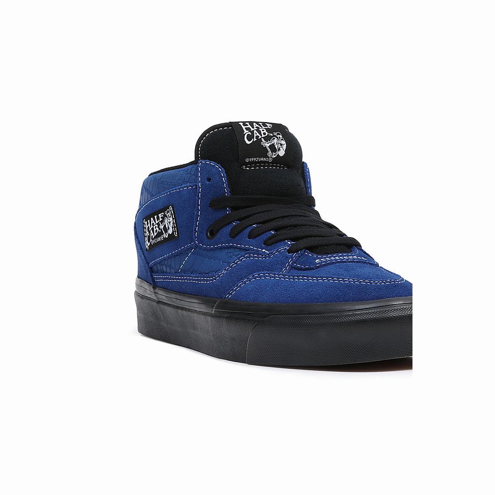 Tenis Botas Vans Anaheim Factory Half Cab 33 DX Hombre Azules | HCI471038