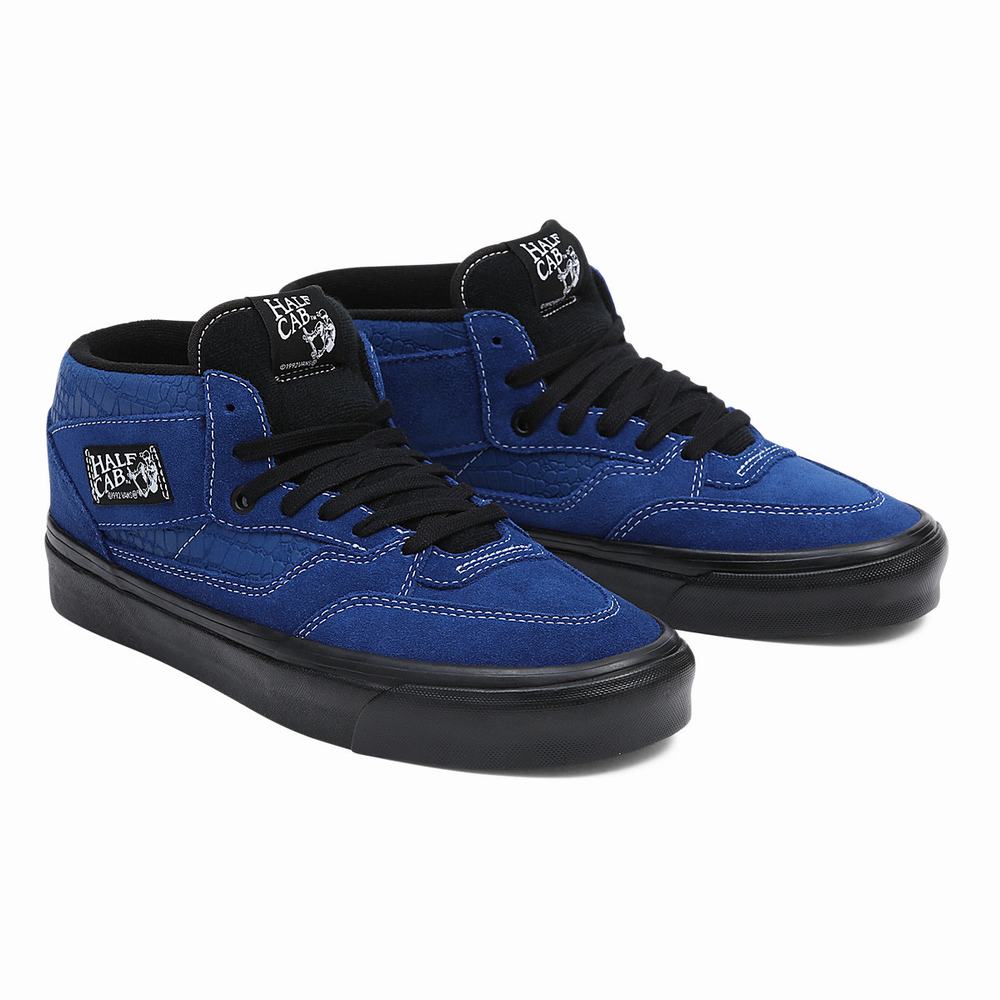 Tenis Botas Vans Anaheim Factory Half Cab 33 DX Hombre Azules | HCI471038