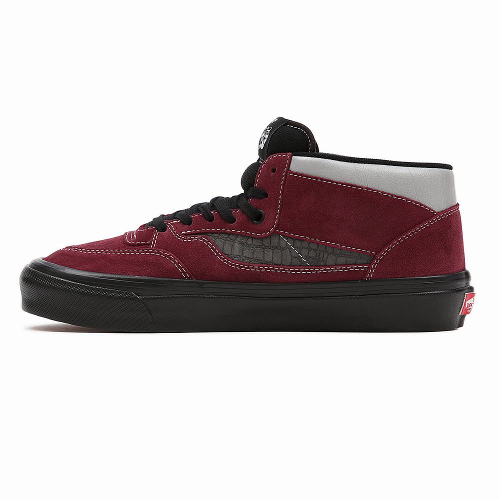 Tenis Botas Vans Anaheim Factory Half Cab 33 DX Hombre Rojas | PHL528401