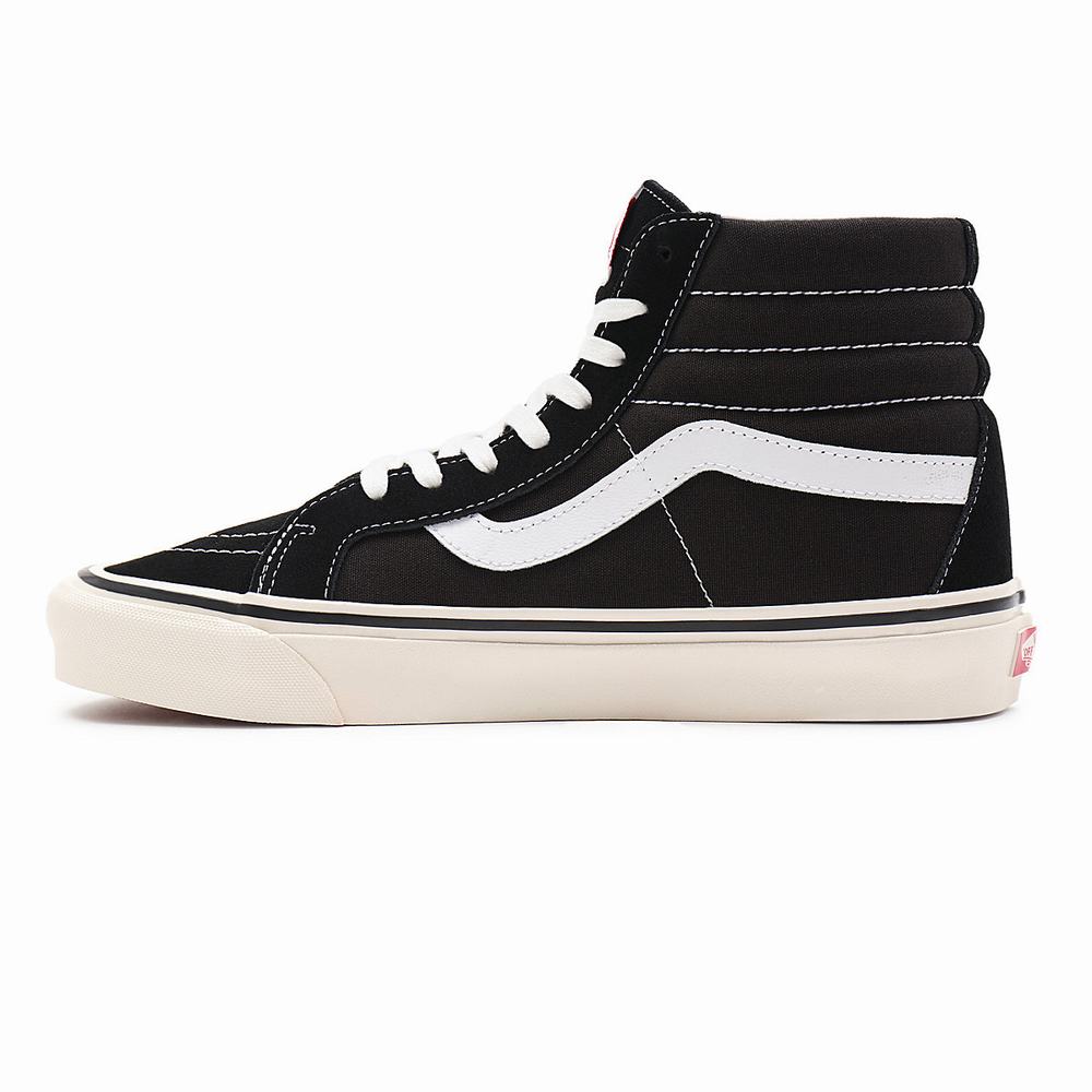 Tenis Botas Vans Anaheim Factory Sk8-Hi 38 DX Mujer Negras | BZJ031594