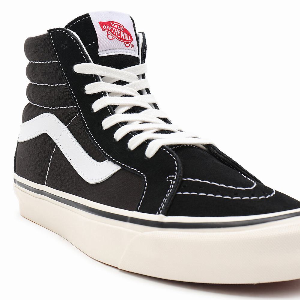 Tenis Botas Vans Anaheim Factory Sk8-Hi 38 DX Mujer Negras | BZJ031594