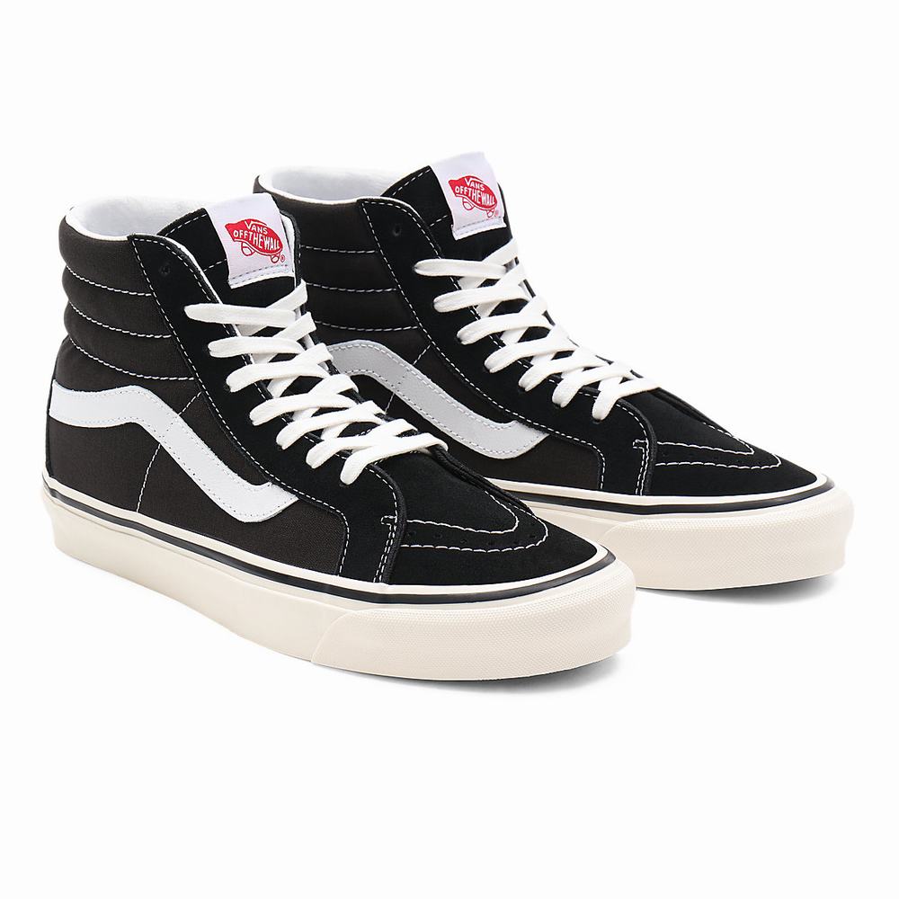 Tenis Botas Vans Anaheim Factory Sk8-Hi 38 DX Mujer Negras | BZJ031594